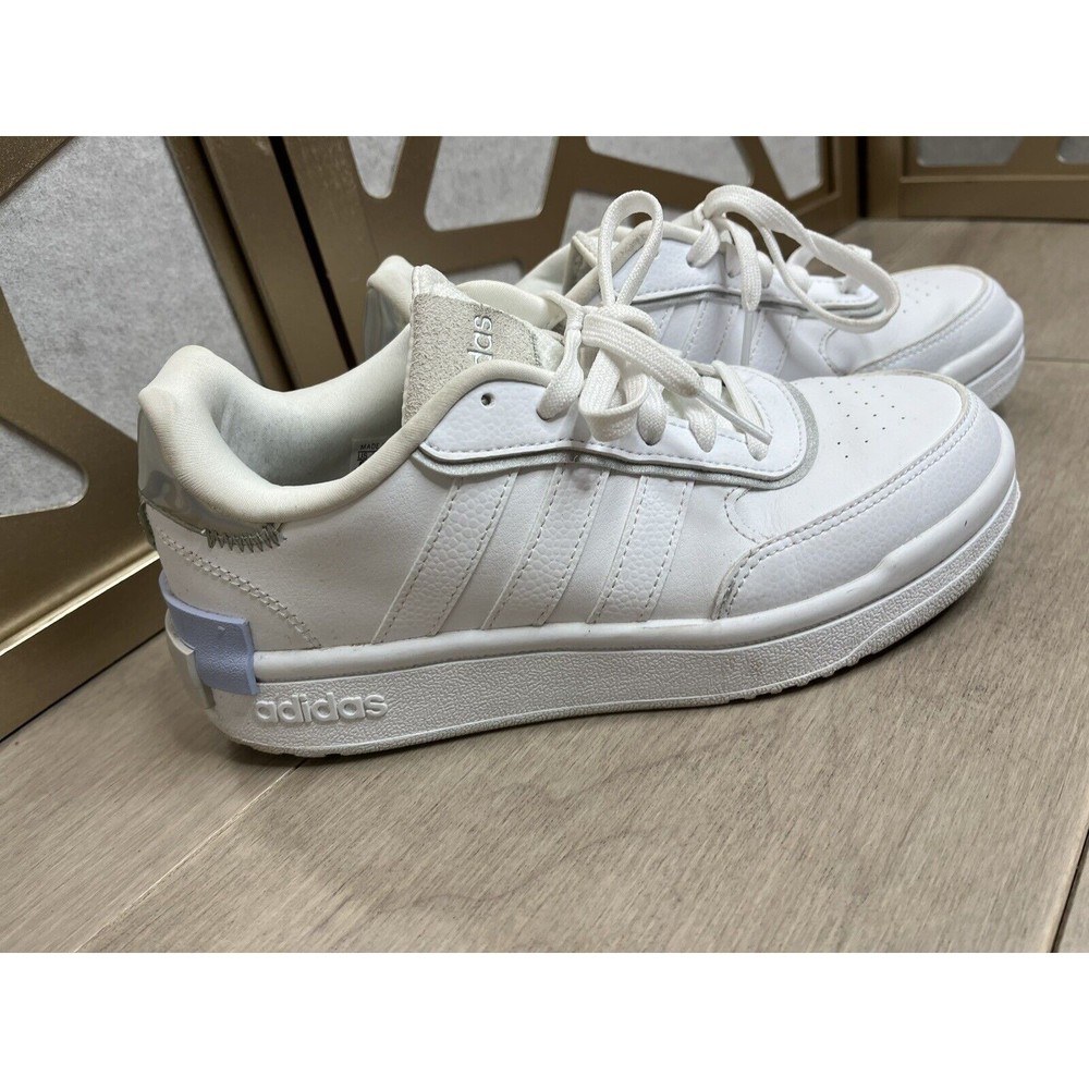 Adidas Womens Postmove Se White Basketball Shoes Size 6 AH03744 Sneakers